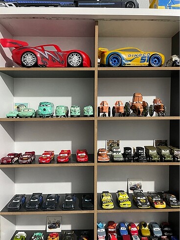 Pixar cars metal arabalar