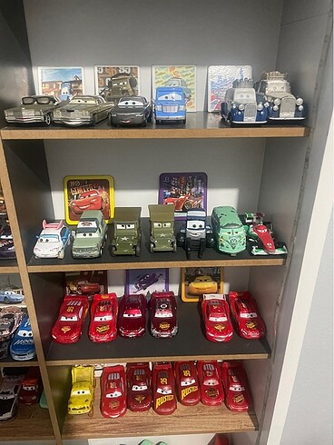 Pixar cars metal arabalar
