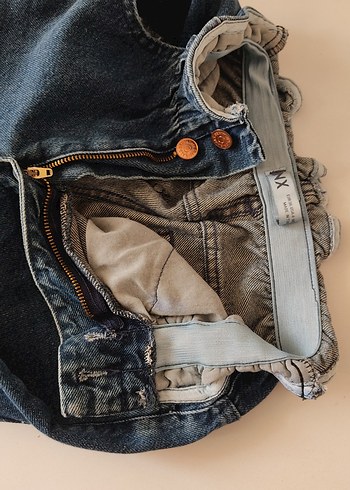 Lastikli düz paça jean - Görsel 6