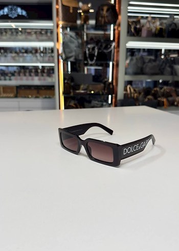 Dolce&Gabbana Siyah Dikdörtgen Güneş Gözlüğü - Görsel 2