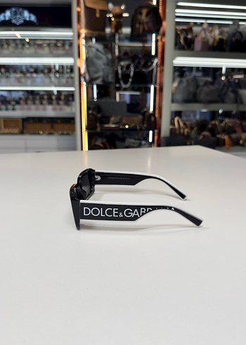 Dolce&Gabbana Siyah Dikdörtgen Güneş Gözlüğü - Görsel 9
