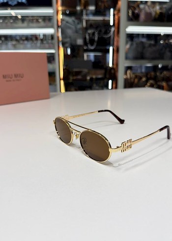 Miu Miu Gri Klasik Kadın Gözlüğü - Görsel 3