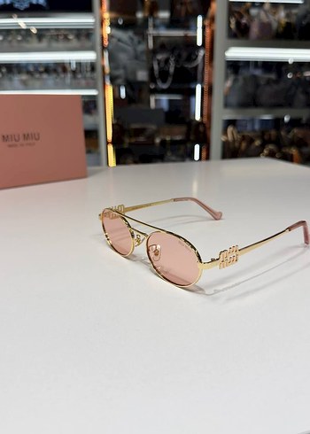 Miu Miu Gri Klasik Kadın Gözlüğü - Görsel 2