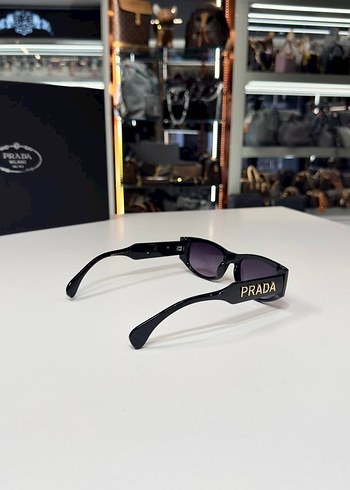 Prada Parlak Kahverengi Kadın Güneş Gözlüğü - Görsel 3