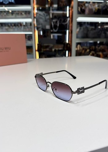 Miu Miu Gri Modern Klasik Kadın Gözlüğü - Görsel 6