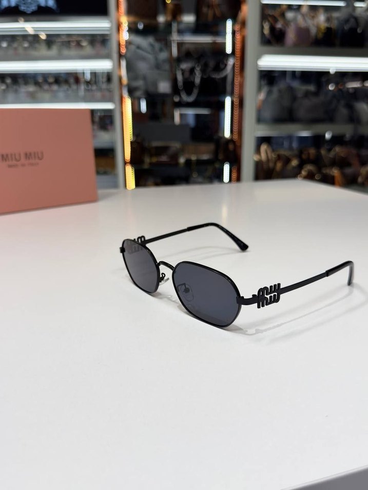 Miu Miu Gri Modern Klasik Kadın Gözlüğü - Görsel 2