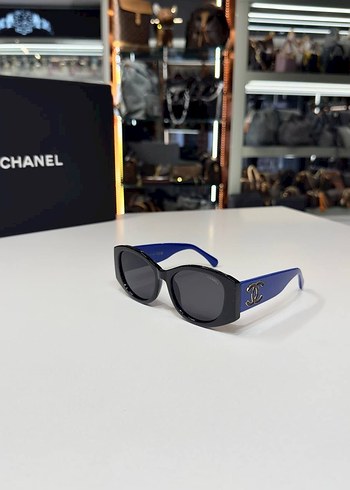 Chanel Parlak Pembe Kadın Güneş Gözlüğü - Görsel 3