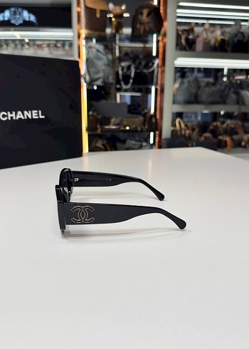 Chanel Parlak Pembe Kadın Güneş Gözlüğü - Görsel 7