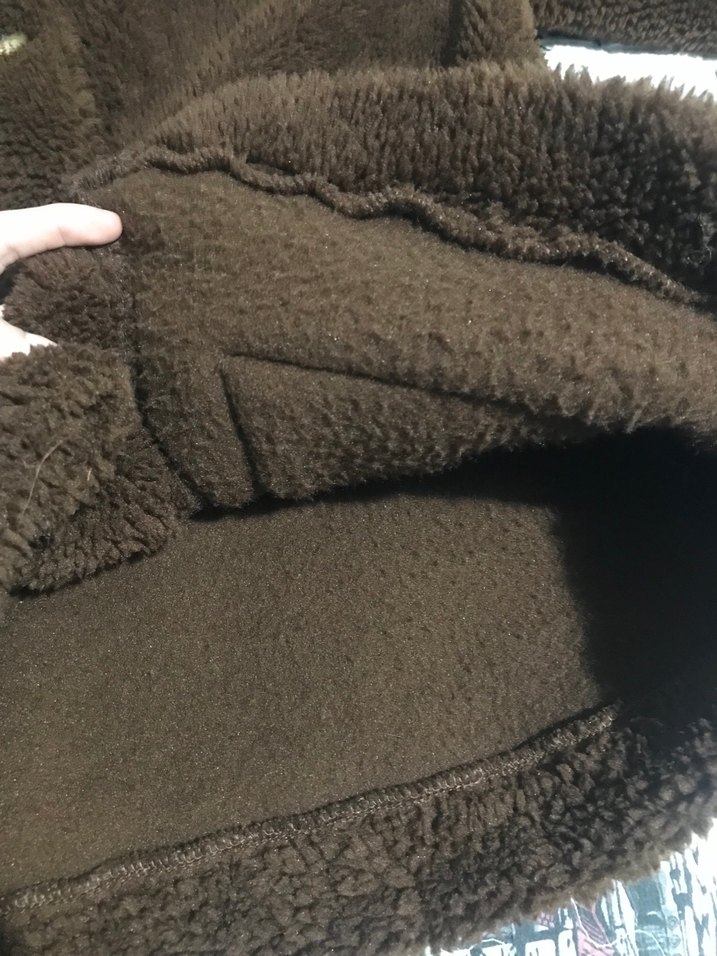 Düğmeli Kadın Kahverengi Kaban - Görsel 2