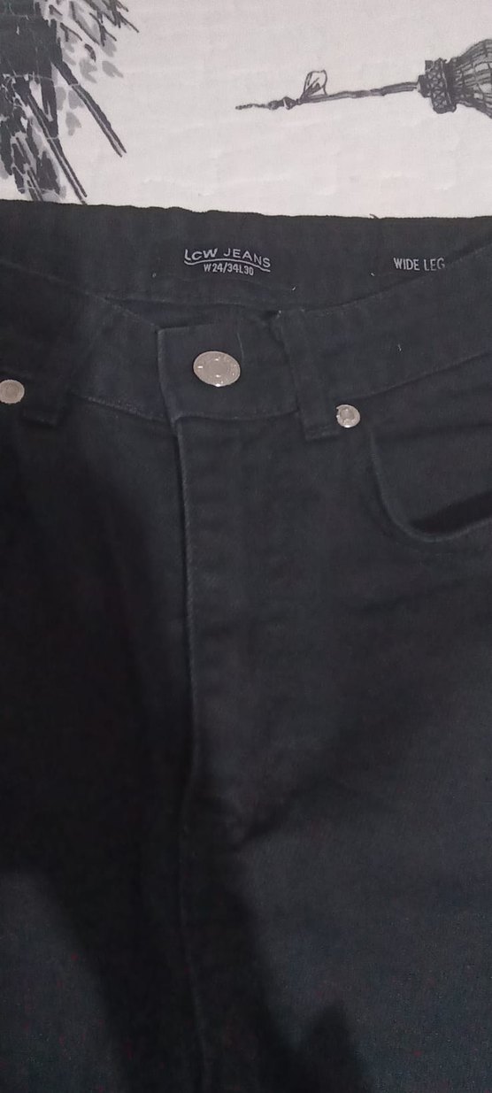 Siyah Kadın Kot Pantolon - Görsel 2