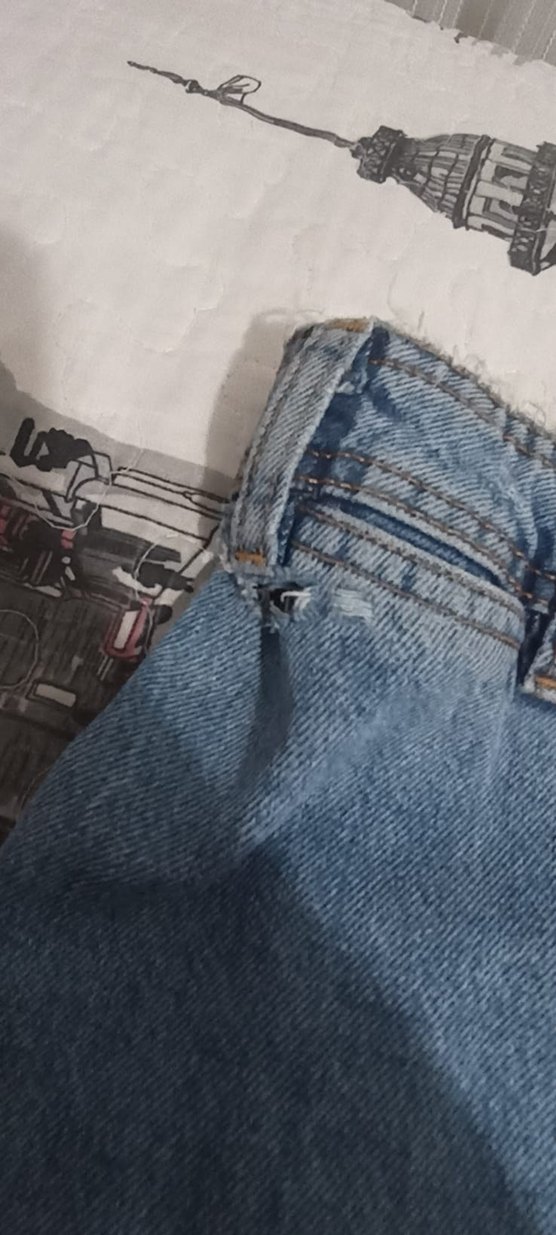 Mango Bol Kesim Mavi Kadın Kot Pantolon - Görsel 2