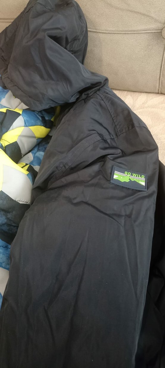 Erkek Çocuk Çift Taraflı Mont - Görsel 4