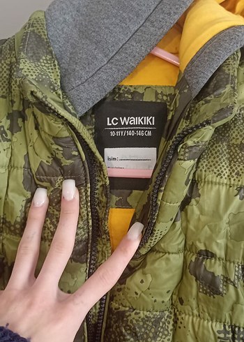 Erkek Çocuk Kamuflaj Desenli Kapüşonlu Yelek - Görsel 2