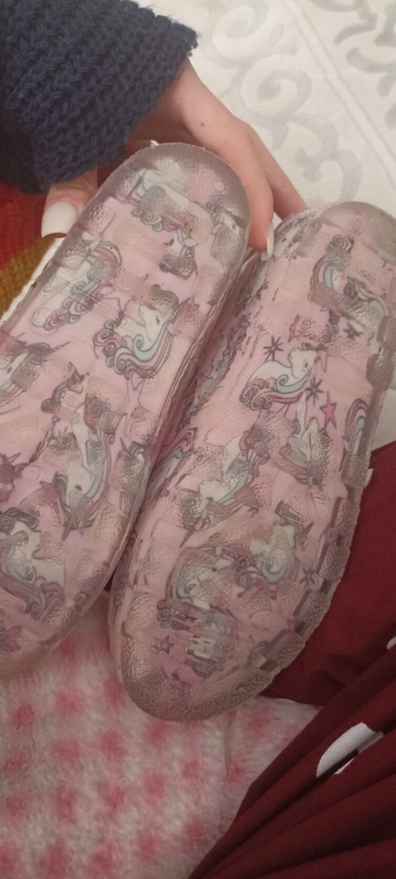 Kız Çocuk Pembe Unicorn Desenli Bot - Görsel 4