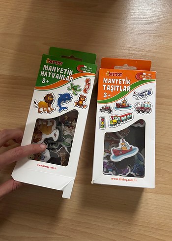 Diytoy Manyetik Hayvanlar ve Taşıtlar Seti 3+ - Görsel 2