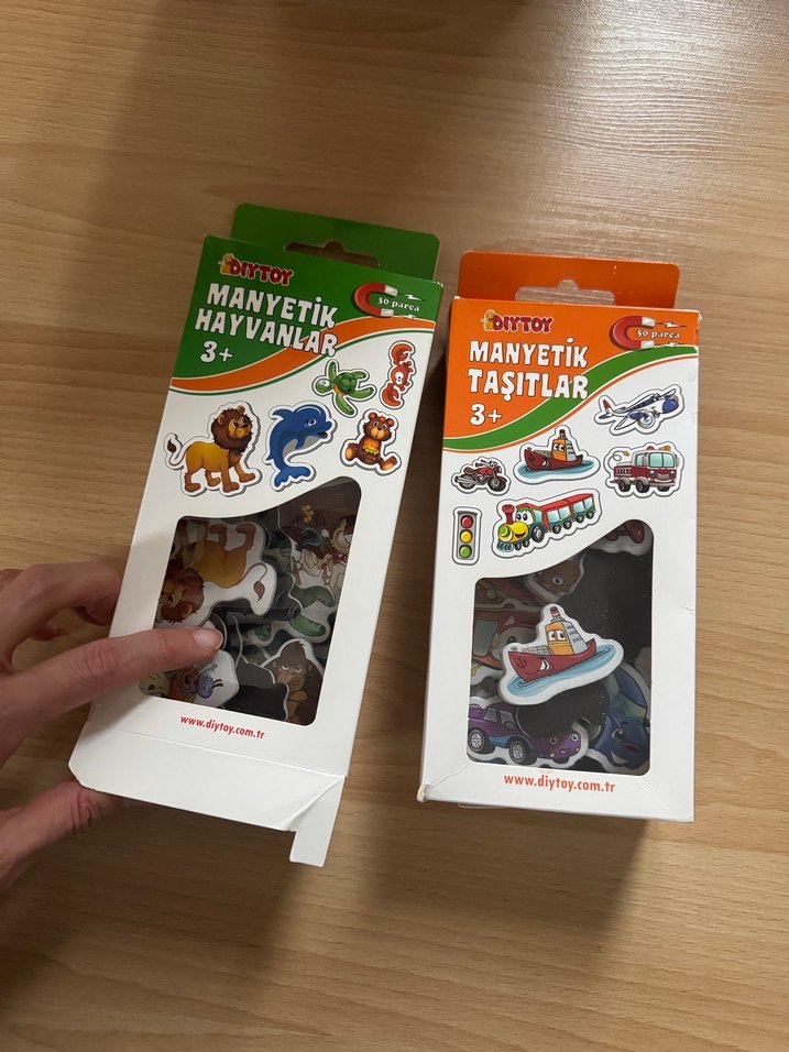 Diytoy Manyetik Hayvanlar ve Taşıtlar Seti 3+ - Görsel 2