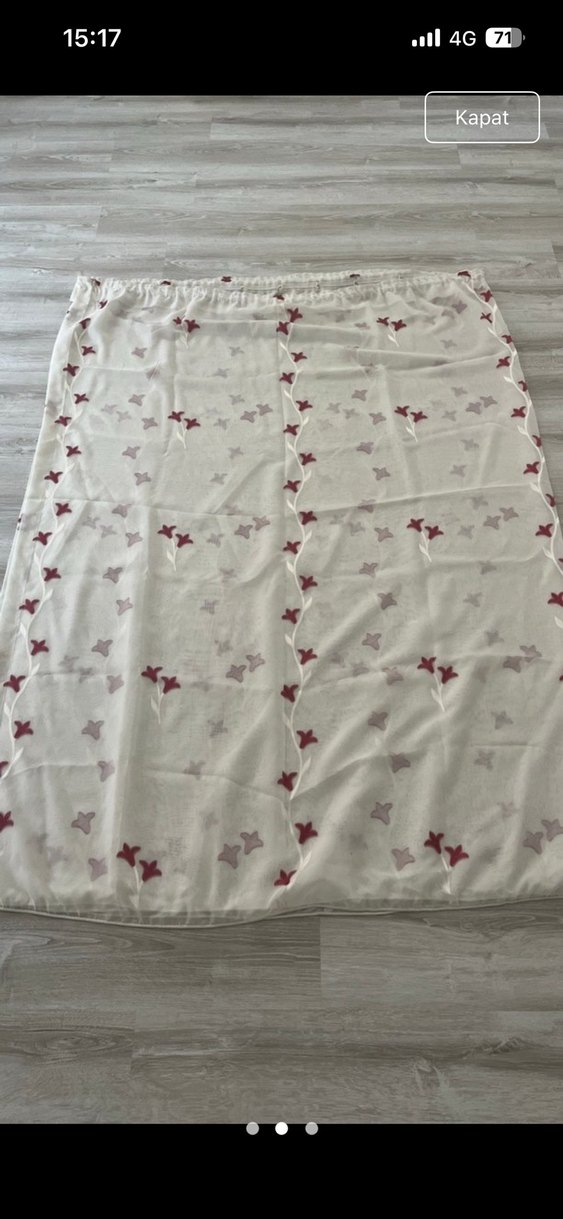 Nakışlı Beyaz Perde - Görsel 2