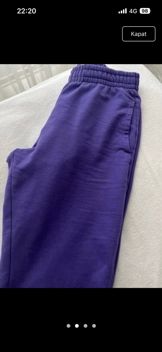 Mor xl  Kadın Eşofman Altı - Görsel 2