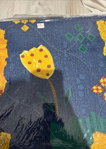 Çok Renkli Baskılı pike - Görsel 2