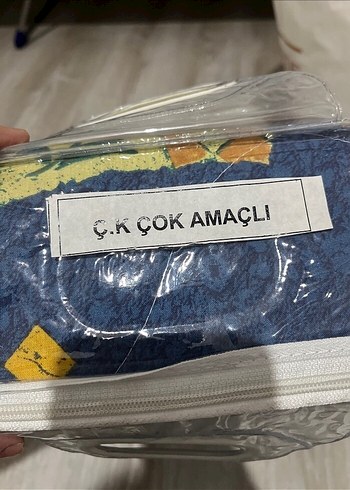 Çok Renkli Baskılı pike - Görsel 3