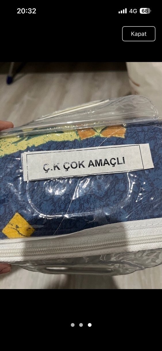 Çok Renkli Baskılı pike - Görsel 3