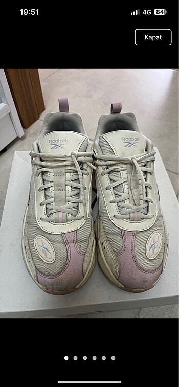 39 numara reebok spor ayakkabı