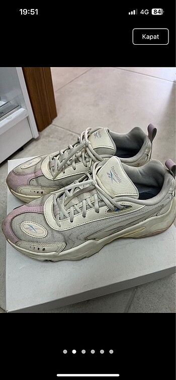 Reebok 39 numara reebok spor ayakkabı
