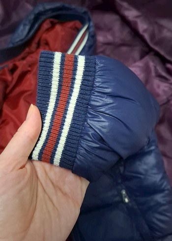 U.S Polo Assn. Erkek Çocuk Lacivert Kapüşonlu Fermuarlı Mont - Görsel 9