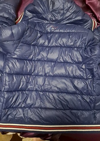 U.S Polo Assn. Erkek Çocuk Lacivert Kapüşonlu Fermuarlı Mont - Görsel 10