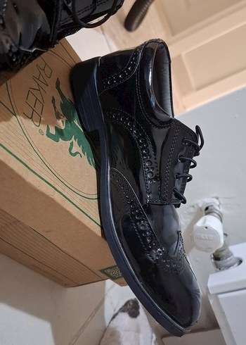 Klasik Siyah Rugan Erkek Çocuk Ayakkabı - Görsel 5