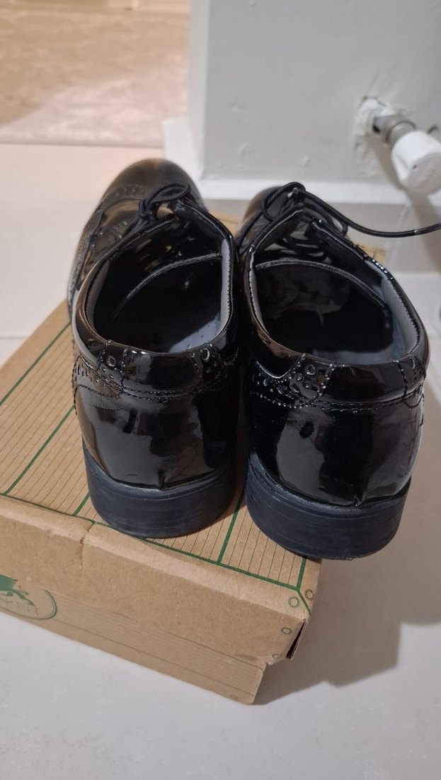 Klasik Siyah Rugan Erkek Çocuk Ayakkabı - Görsel 3