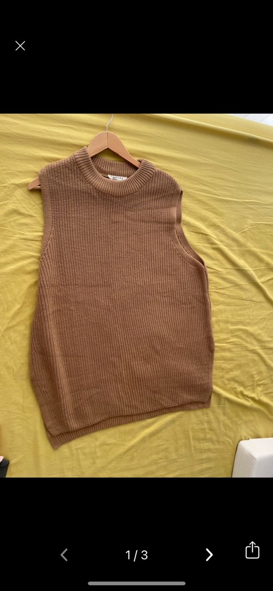 Kahve Kadın Triko Kazak Manuka - Görsel 2