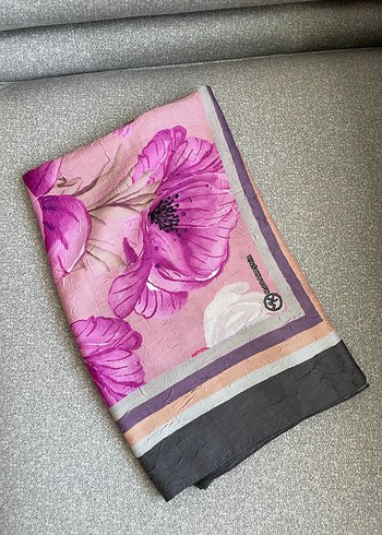 Pembe Gri Modakaşmir şal - Görsel 3