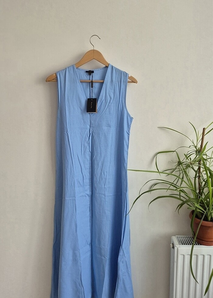 Masaimo Dutti ham keten elbise - Görsel 2