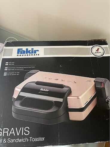 Sıfır ürün paket açılmamış