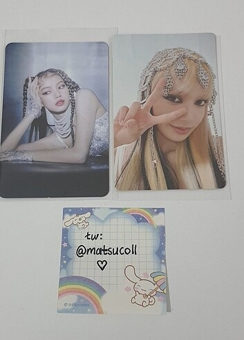 lalisa photocard