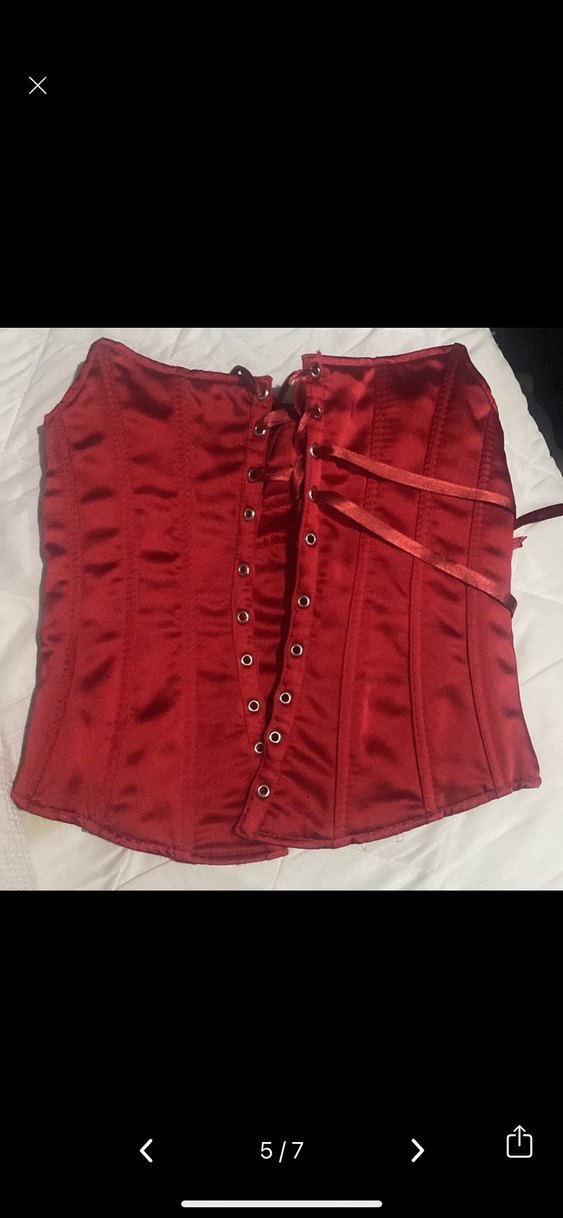 Jasmine Kırmızı Korse - Fée Muse - Görsel 5