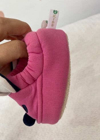 Kız Çocuk Renkli Örgü Tavşanlı Sıcak Panduf - Görsel 2