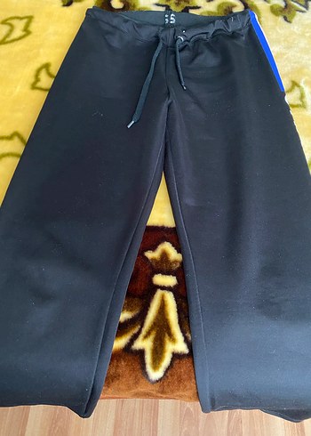 Kadın siyah Elastik Bel Spor Pantolon - Görsel 5