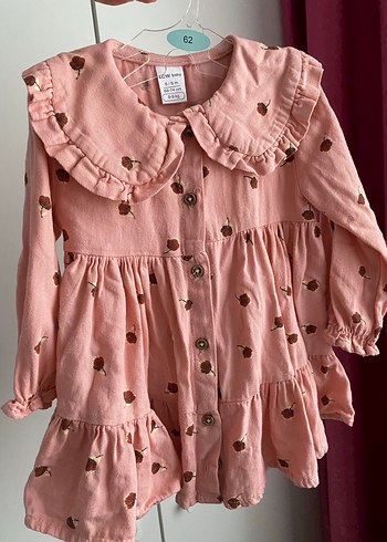 6/9 ay tertemiz kız bebek elbise - Görsel 4