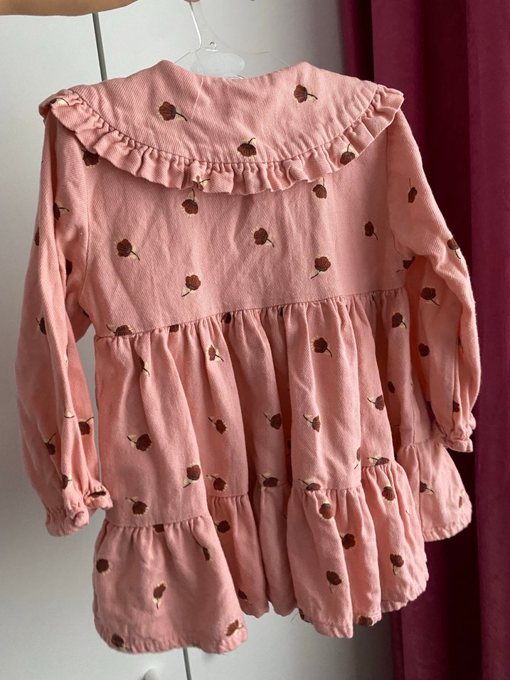 6/9 ay tertemiz kız bebek elbise - Görsel 3