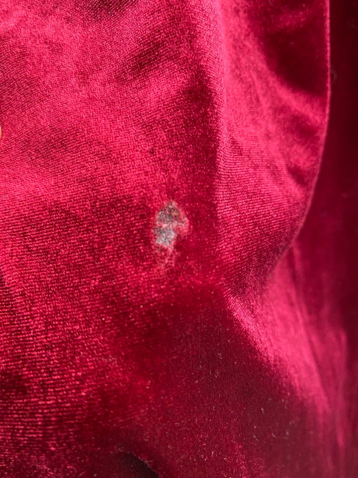 Bordo Kadife Elbise - Görsel 5