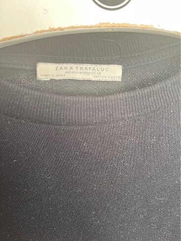 s Beden siyah Renk Zara sweatshirt