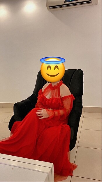 Kırmızı abiye