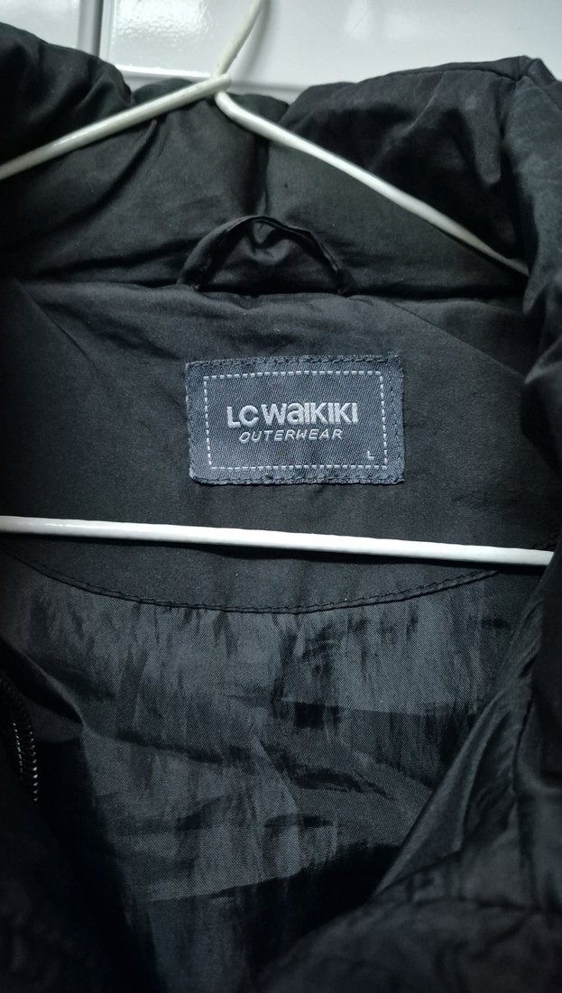 Kadın Siyah Fermuarlı Kısa Mont - Görsel 2