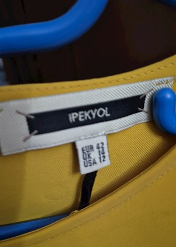 Sarı Midi Kadın Tunik - Görsel 2