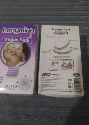 Hanymish Göğüs Pedi 30+10 Adet Mor - Görsel 5