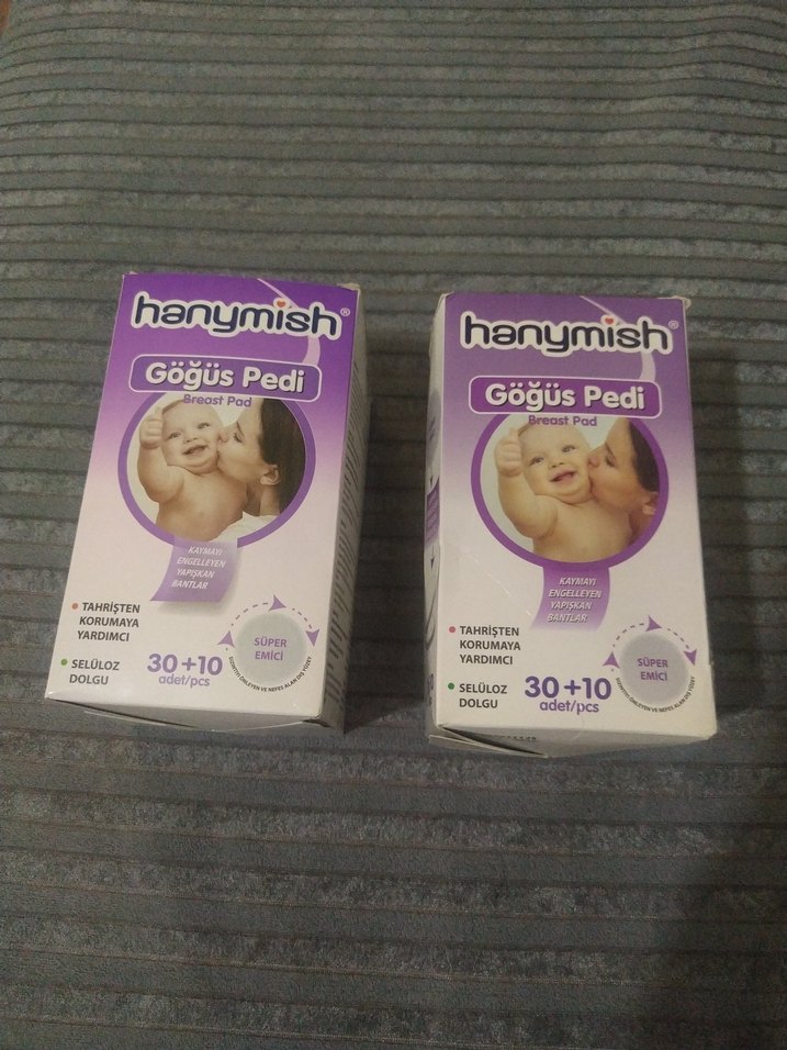 Hanymish Göğüs Pedi 30+10 Adet Mor - Görsel 2