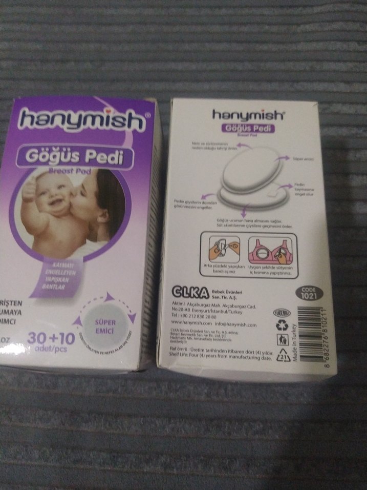 Hanymish Göğüs Pedi 30+10 Adet Mor - Görsel 5