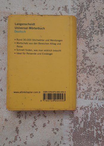 Langenscheidt Almanca-Türkçe Sözlük 448 Sayfa - Görsel 2
